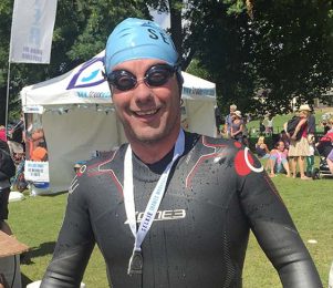 Alex Hilton-Baird Thames Marathon Swim