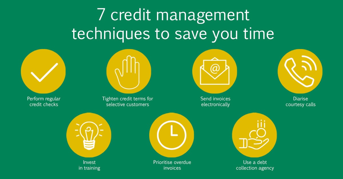 7 credit management techniques to save you time